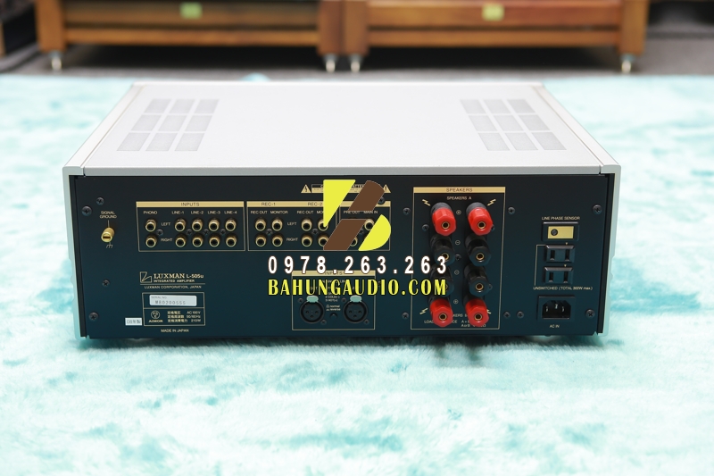 Amply Luxman L505U Silver