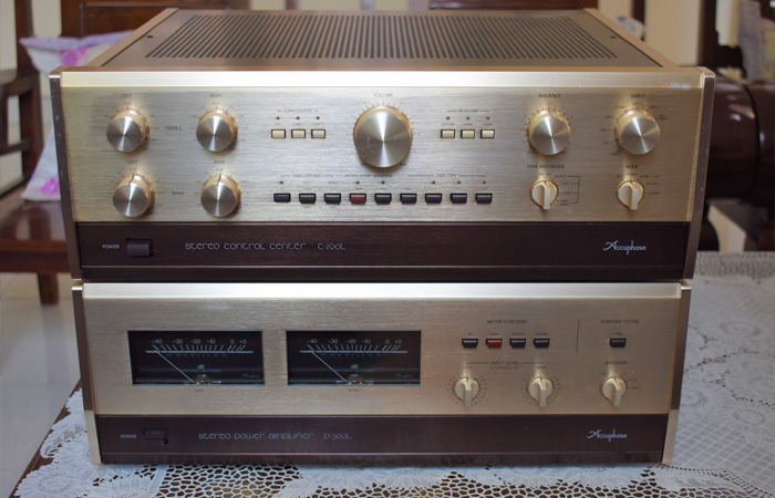 Pre Pow Accuphase C200L P300L