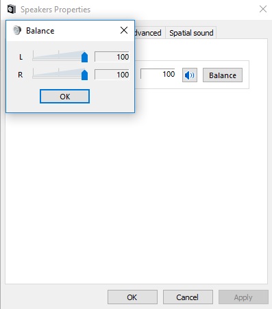 Test loa trái phải với win 10, win 7