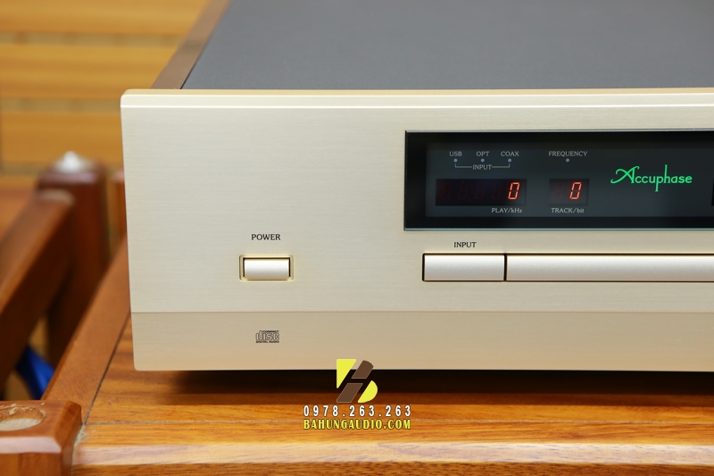 Đầu CD của Accuphase có thông số kỹ thuật tốt