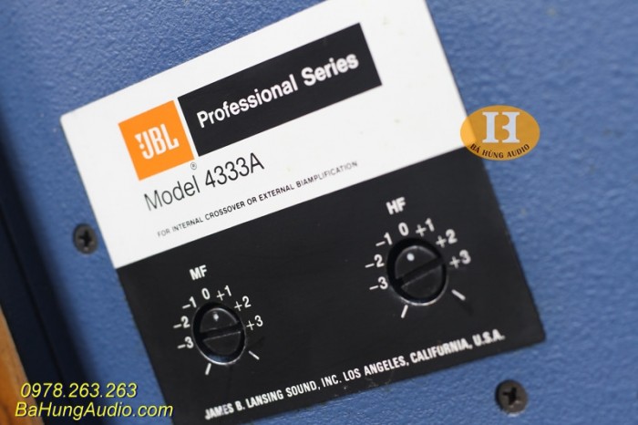 Loa JBL 4333A có công nghệ sản xuất liện đại