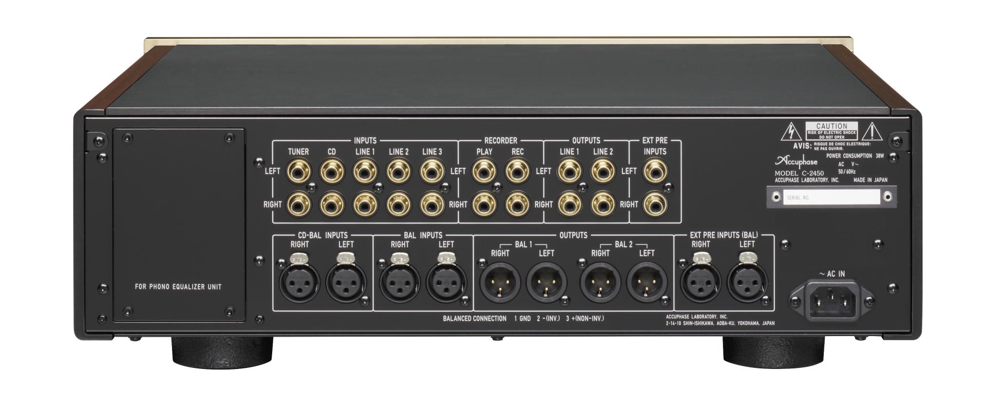 Chất lượng Amply Accuphase C-2450 cao cấp