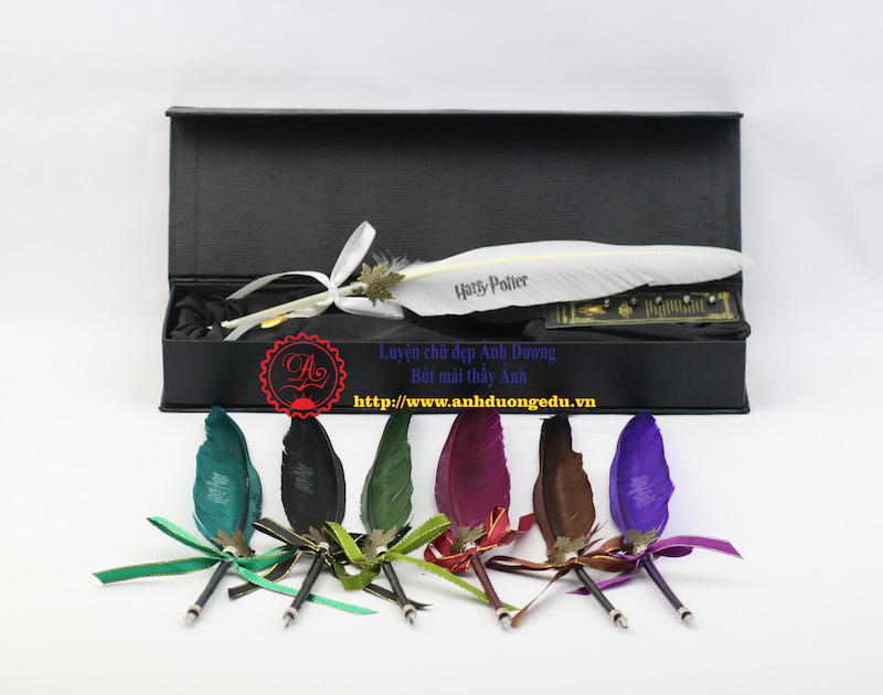 Bút lông ngỗng calligraphy set 1