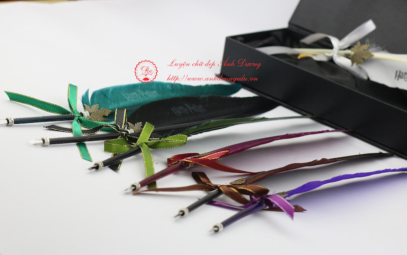 Bút lông ngỗng calligraphy set 1