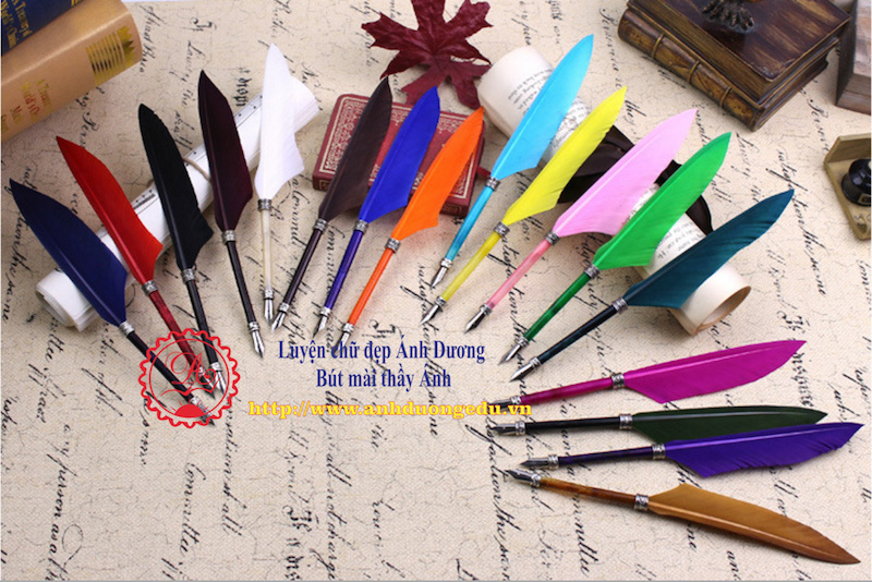 Bút lông ngỗng hộp đen nhỏ Magie Legend