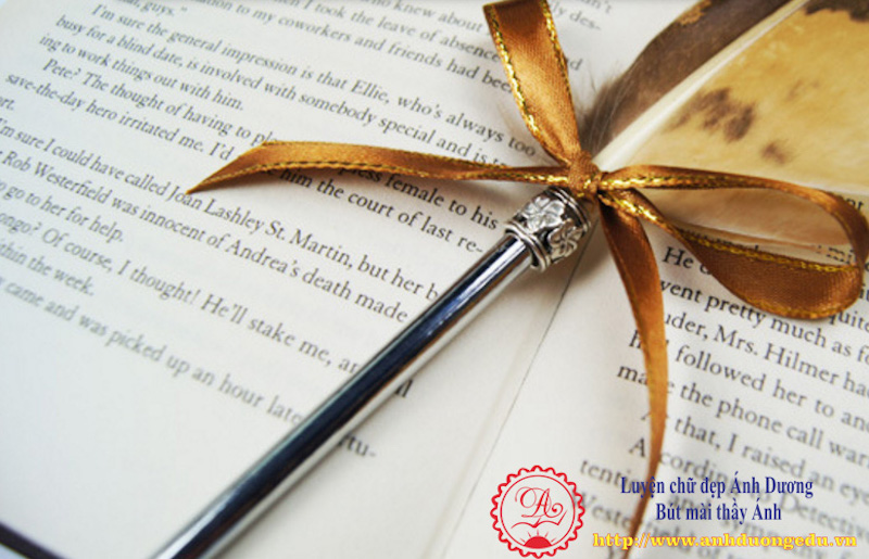 Bút lông ngỗng màu vằn Nature Feather