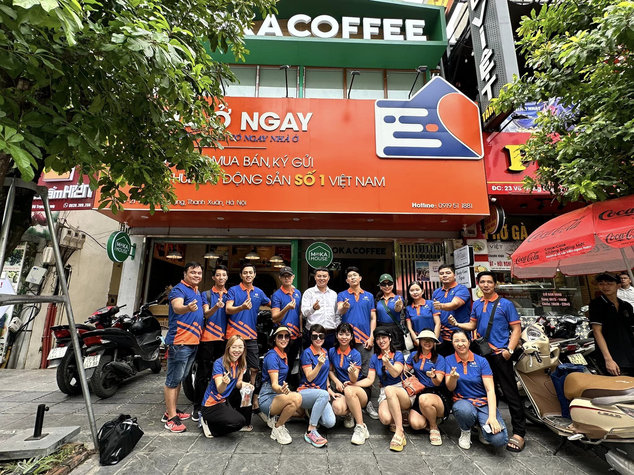 áo thun đồng phục nhà ở ngay reco