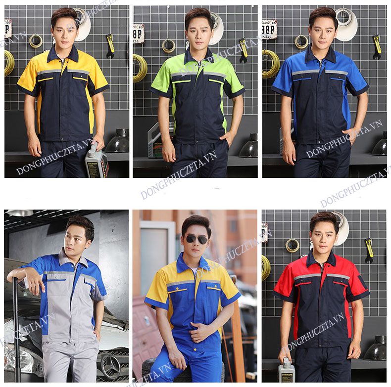 mẫu đồng phục kỹ sư xây dựng đẹp
