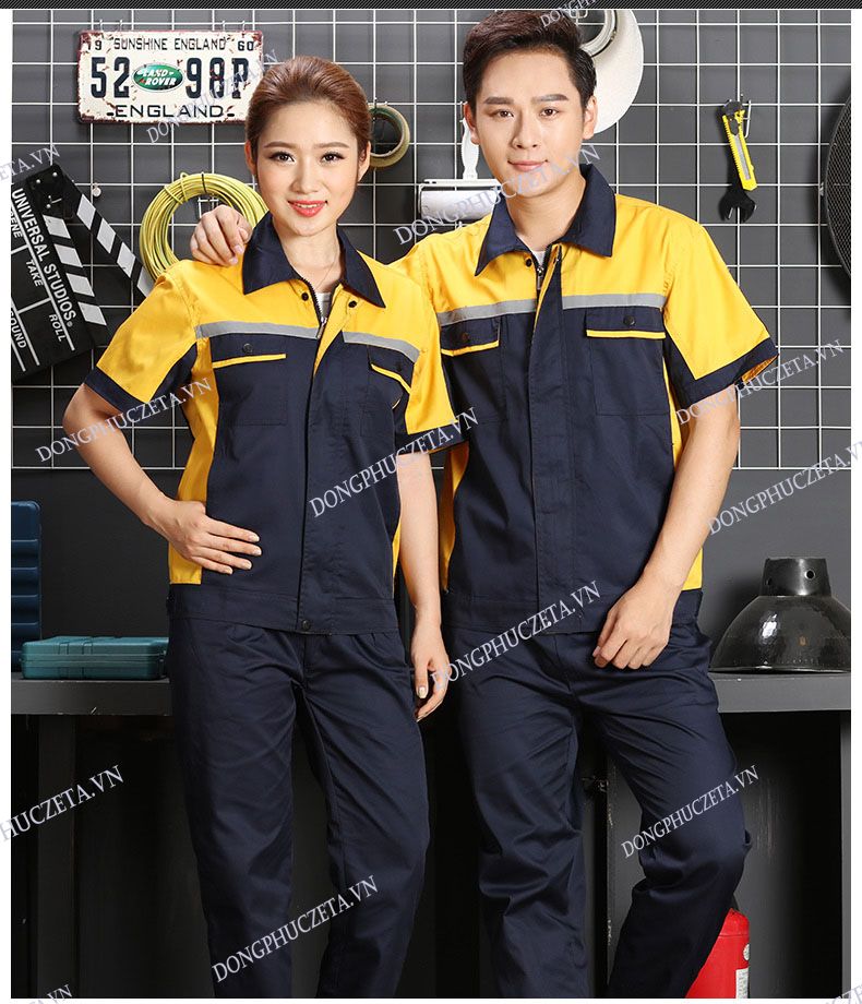 đồng phục bhlđ kỹ sư công trình màu đen