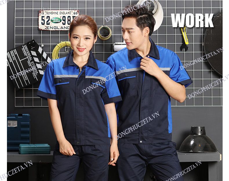 áo kỹ sư xây dựng mùa hè