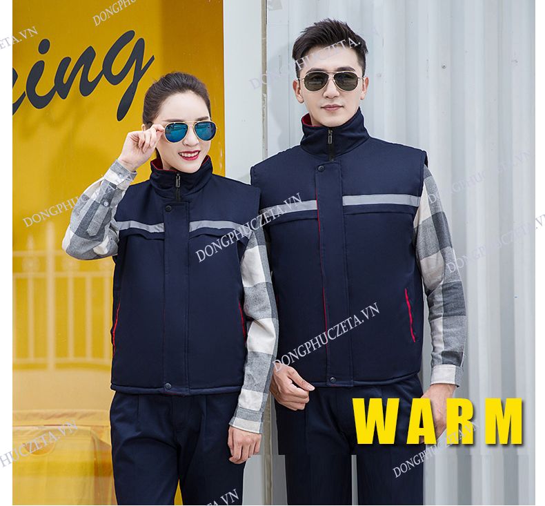 áo đồng phục gile mùa đông