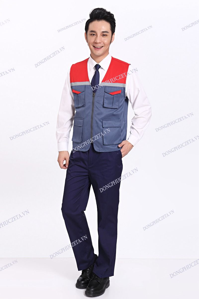 áo gile phản quang đồng phục giá rẻ