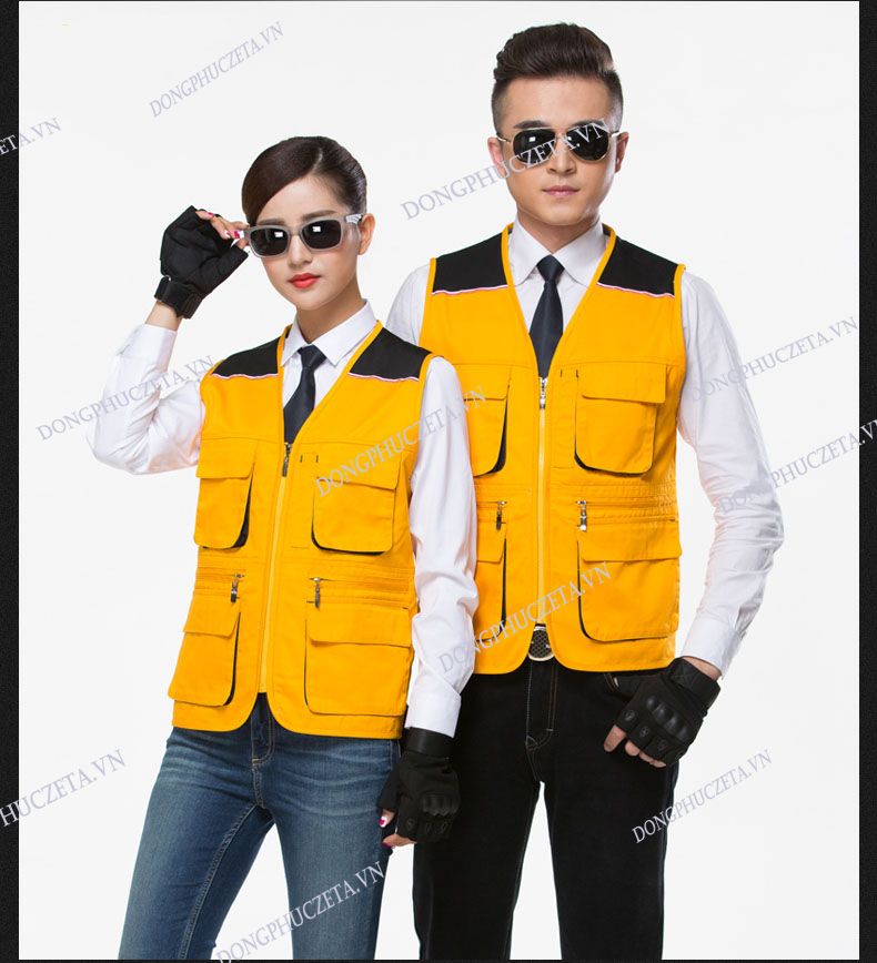 áo gile đồng phục xây dựng