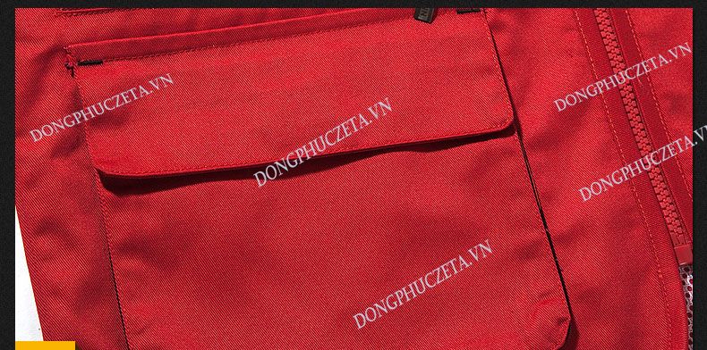 túi áo gile phản quang túi hộp