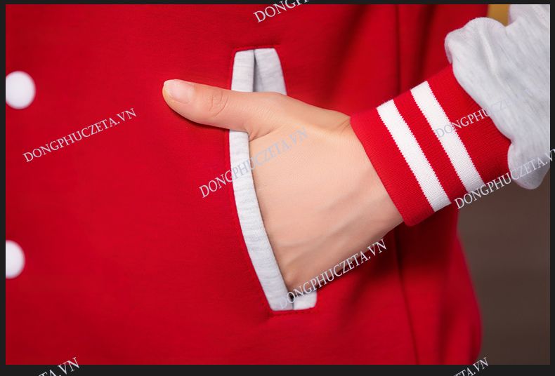 áo khoác nỉ đồng phục nhân viên