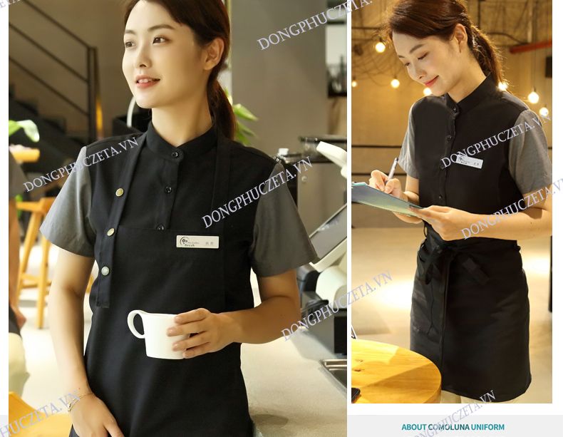 đồng phục quán cafe