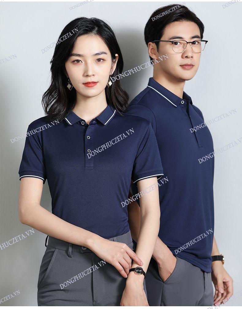 Áo đồng phục công ty nam