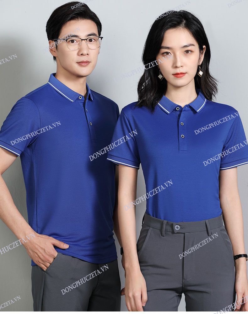 Áo đồng phục công ty có cổ