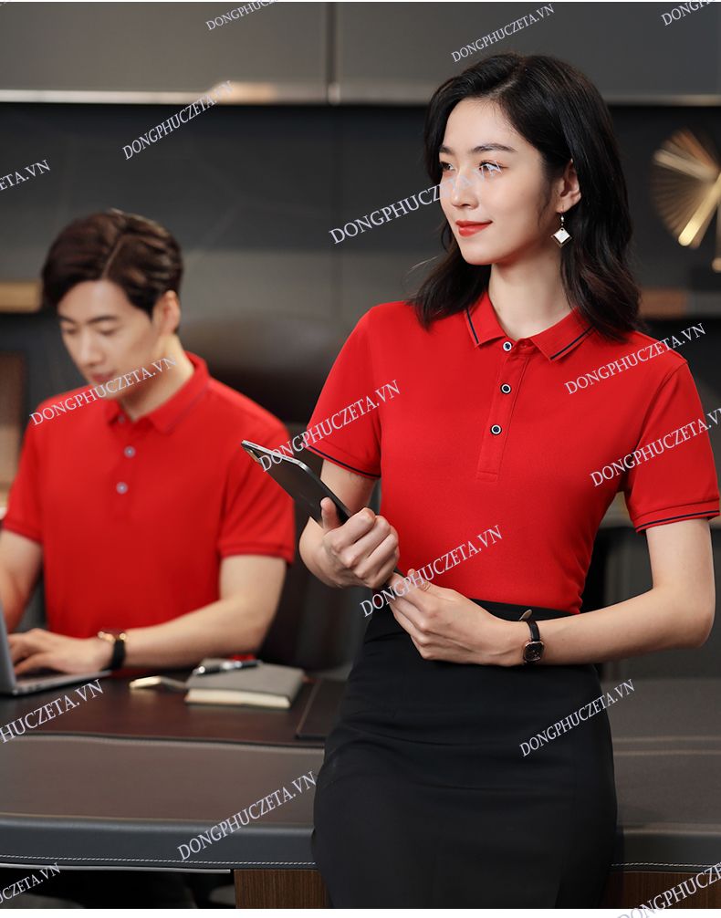 mẫu Áo đồng phục công ty đẹp