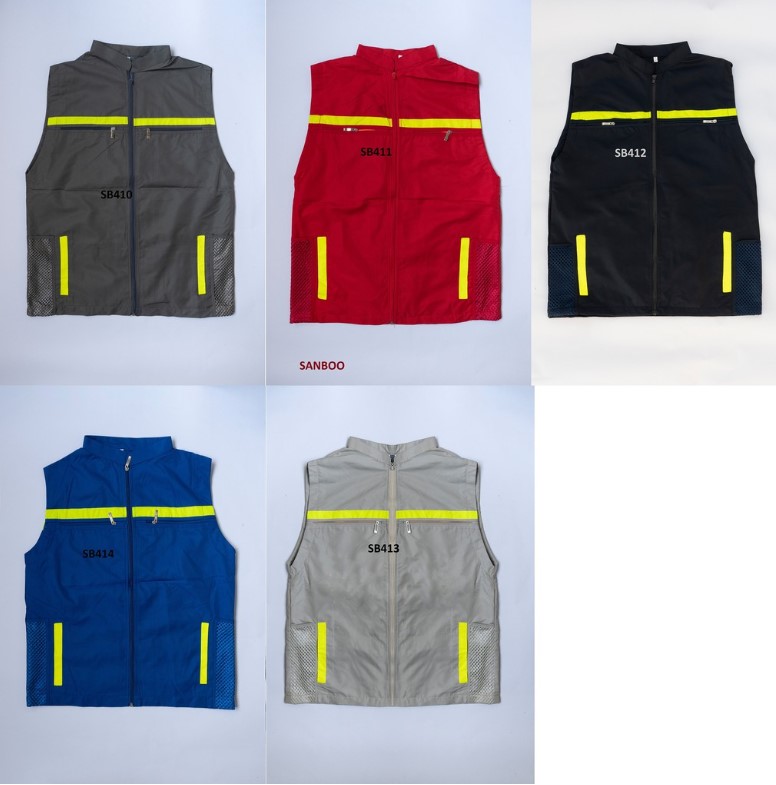 Áo gile bảo hộ phản quang