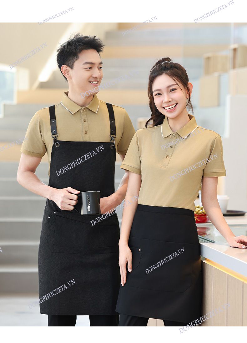 áo thun đồng phục nhà hàng 2025