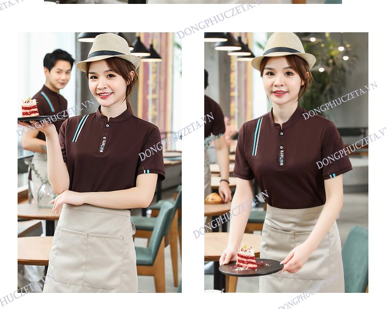 áo phông đồng phục quán ốc