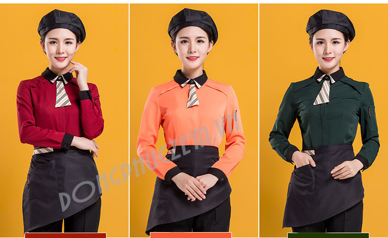áo sơ mi đồng phục nhà hàng đẹp