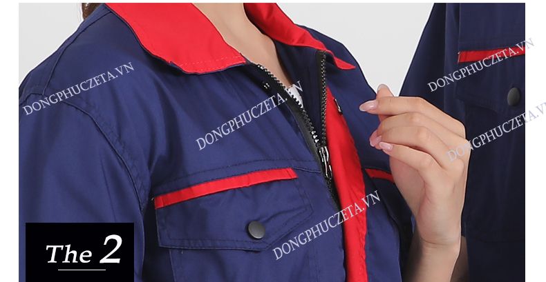 nẹp kéo khóa khó đồng phục bảo hộ