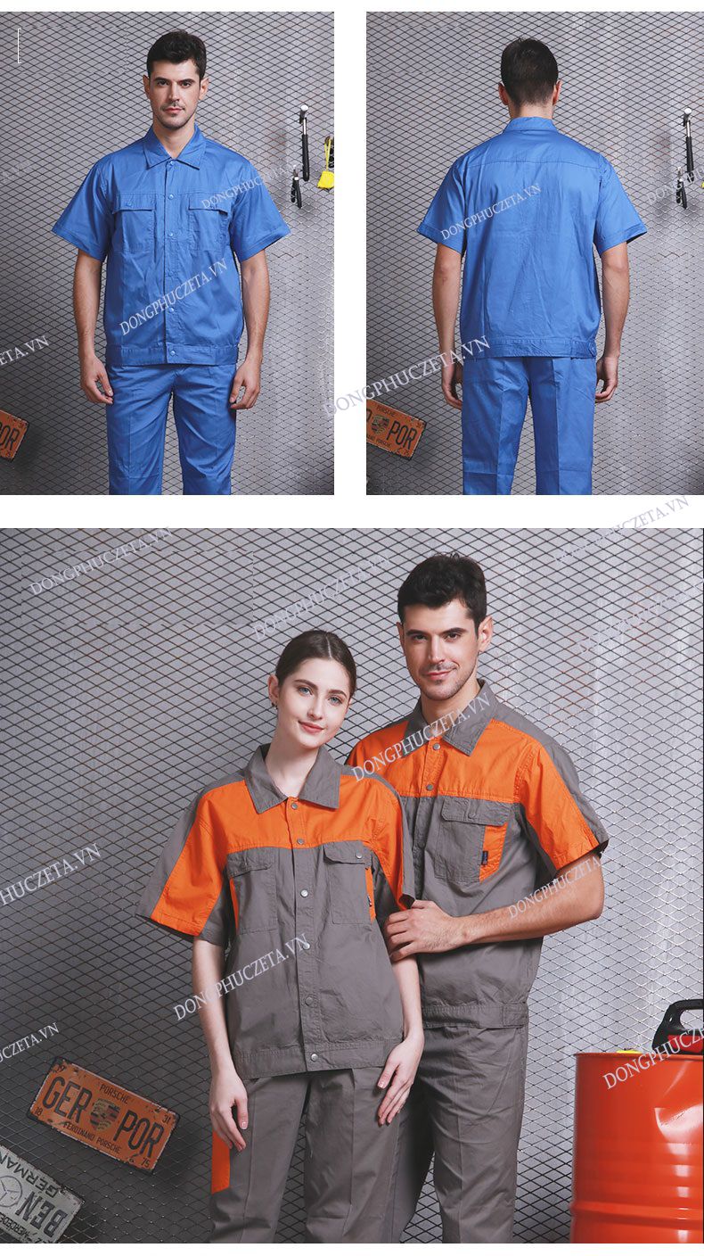 đồng phục bảo hộ lao động giá rẻ