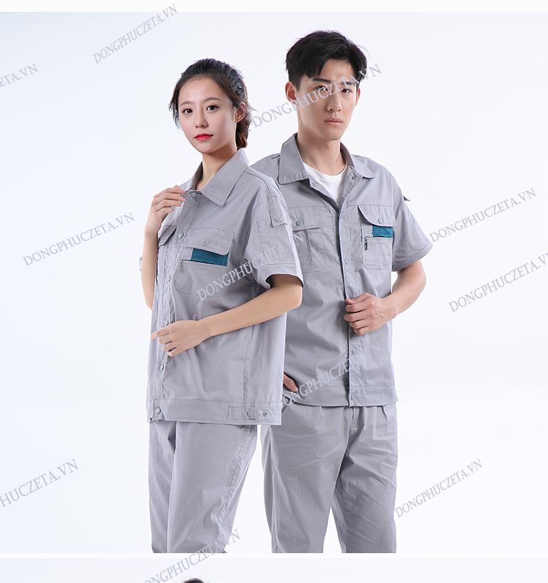 mẫu đồng phục bảo hộ đẹp