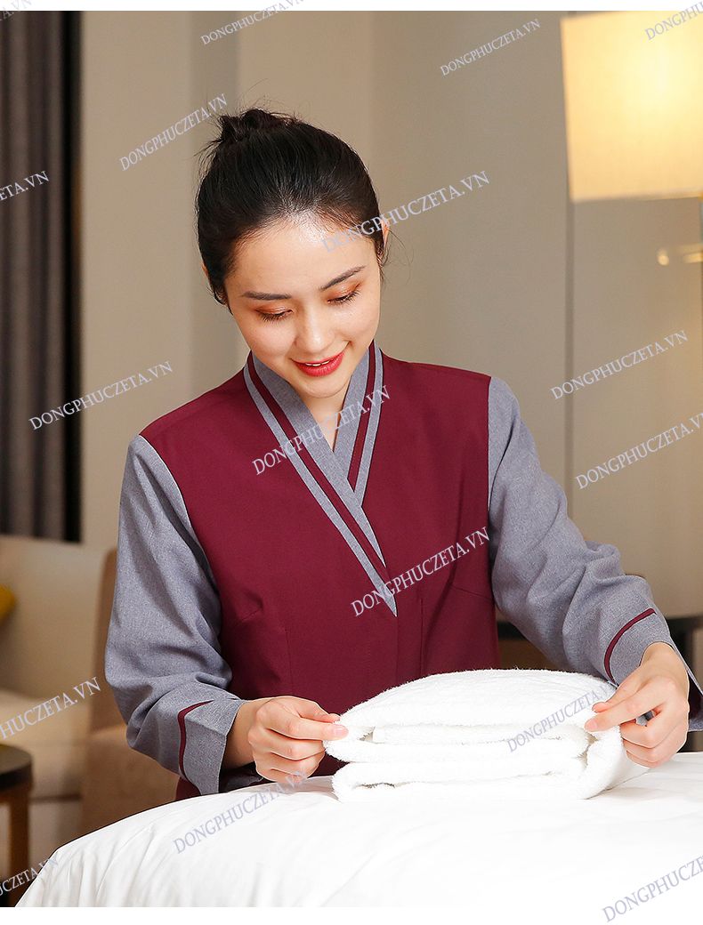 đồng phục buồng phòng đẹp