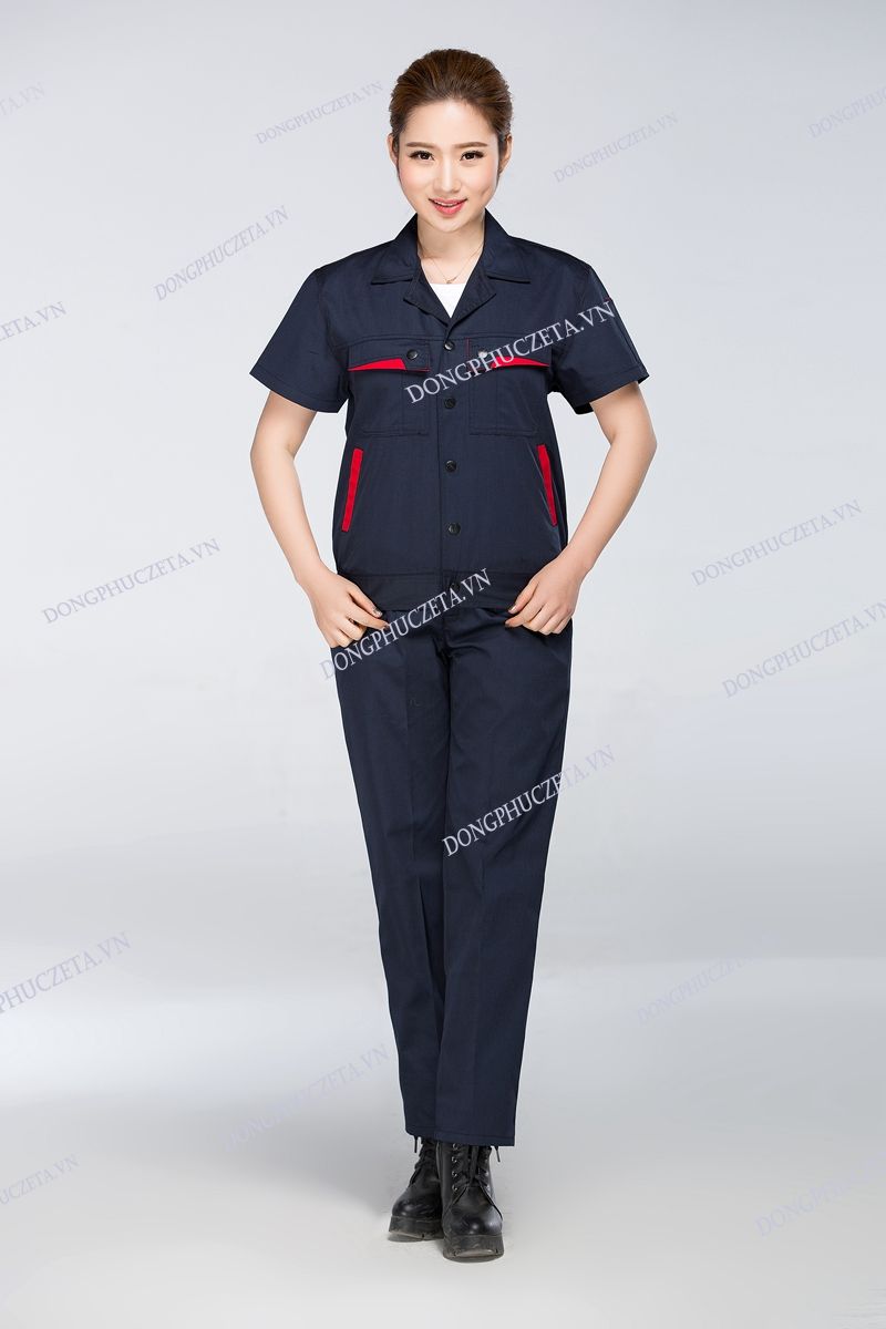 đồng phục cho kỹ sư cổ hai ve