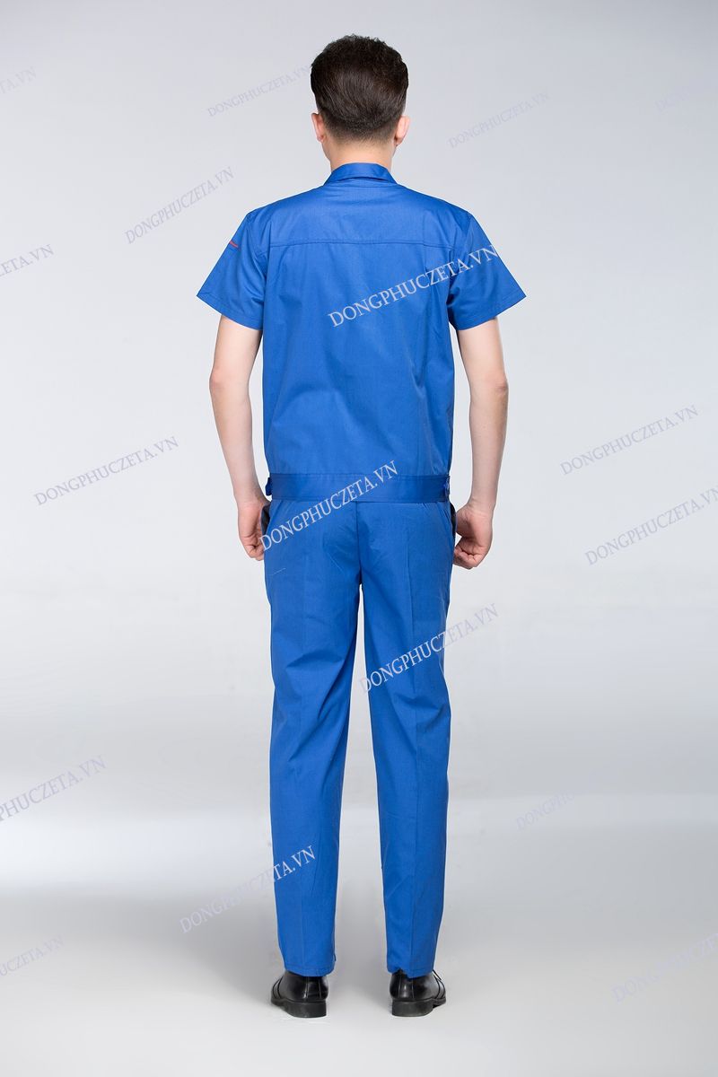 đồng phục cho kỹ sư cơ khí cộc tay