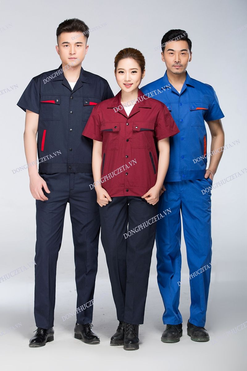 mẫu đồng phục cho kỹ sư mới nhất