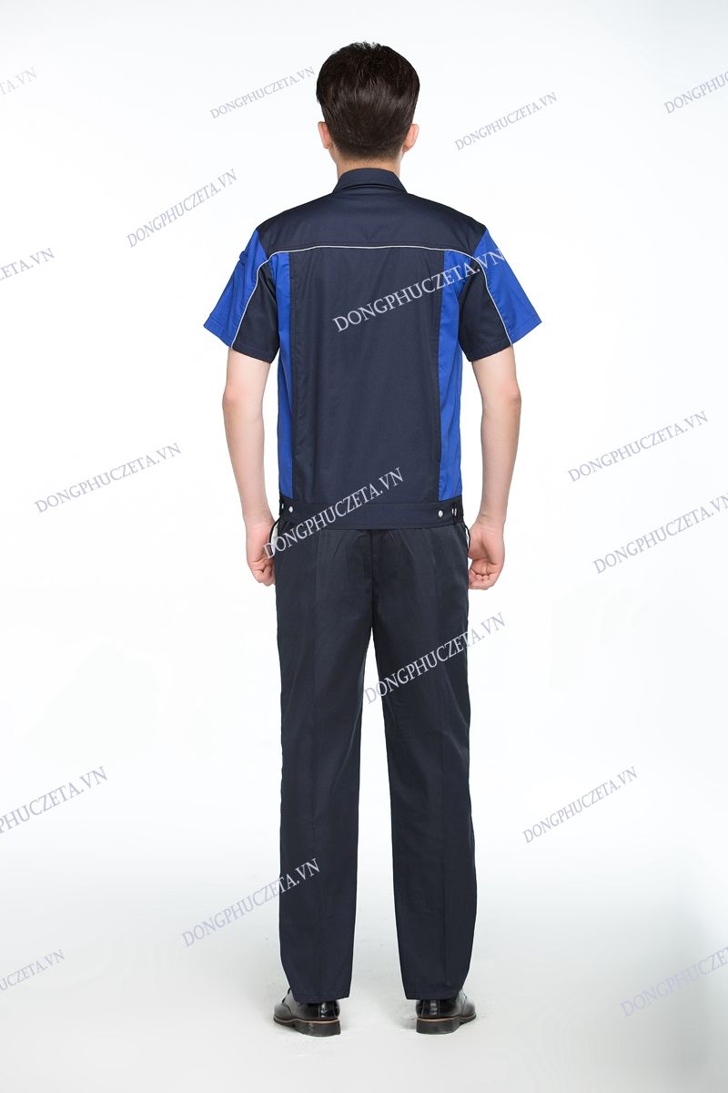 đồng phục kỹ sư màu xanh dương