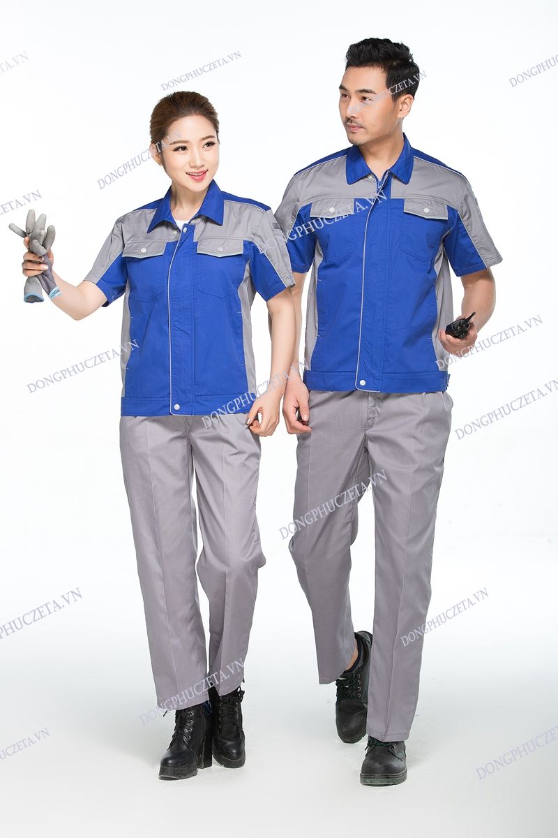 may đồng phục kỹ sư giá rẻ