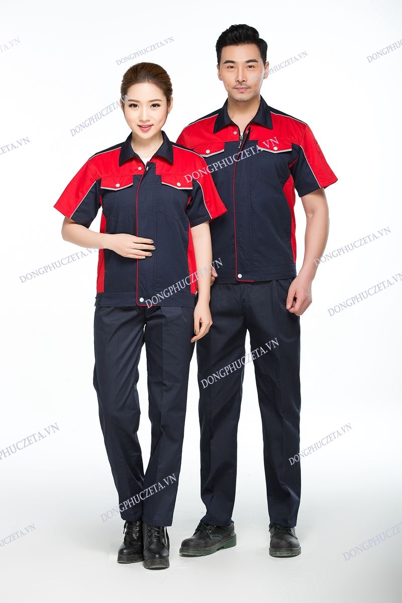 đồng phục kỹ sư màu đen