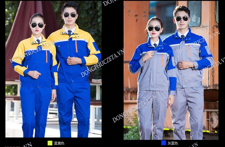 may áo đồng phục kỹ thuật điện dài tya