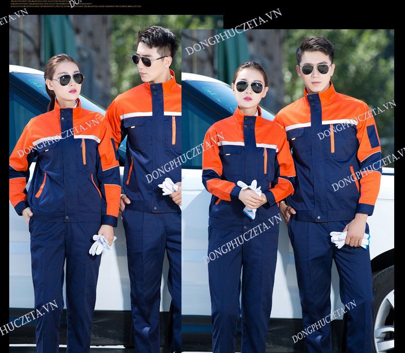 mẫu đồng phục kỹ thuật điện đẹp
