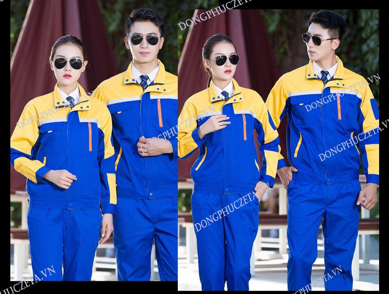 áo đồng phục bảo hộ kỹ thuật điện