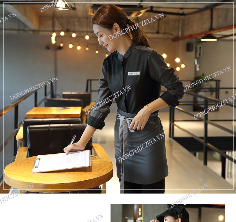 đồng phục nhà hàng mùa đông đẹp