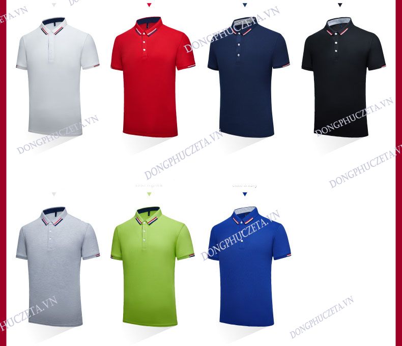 đồng phục áo phông công ty slimfit đẹp