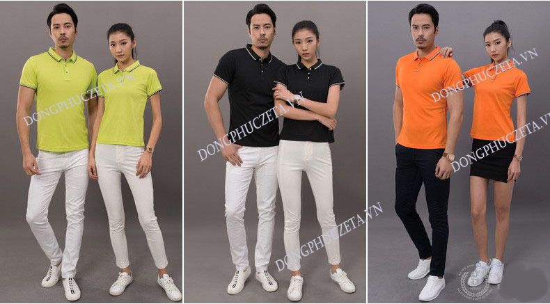 Áo đồng phục văn phòng cao cấp dáng slim, khỏe khoắn