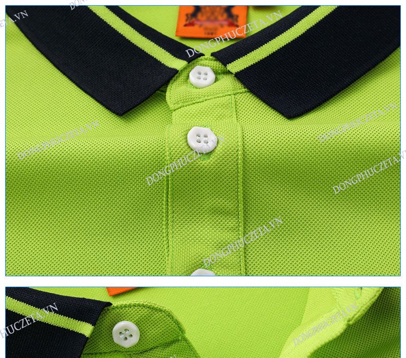 cổ dệt đen phối xanh cốm