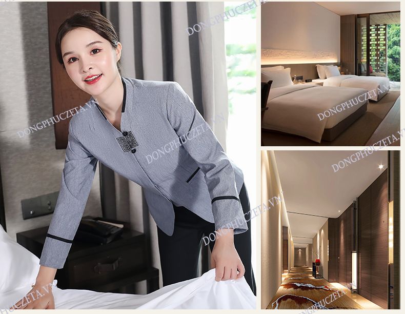 đồng phục buồng phòng nhà nghỉ