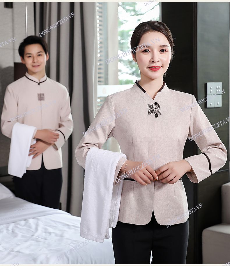 đồng phục buồng khách sạn đẹp nhất