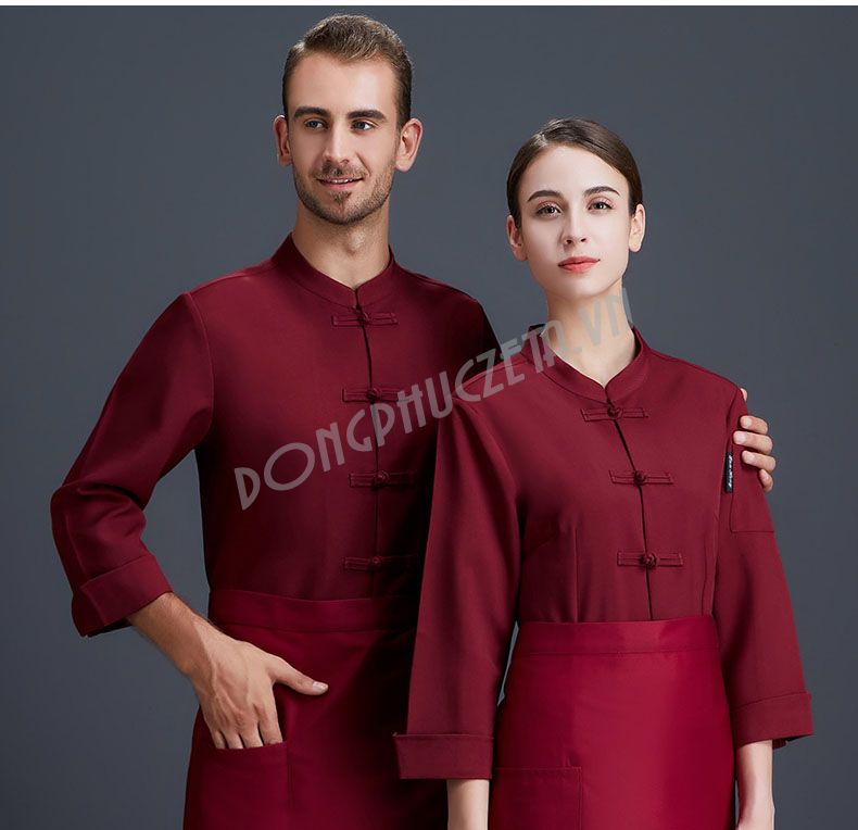đồng phục đầu bếp giá rẻ