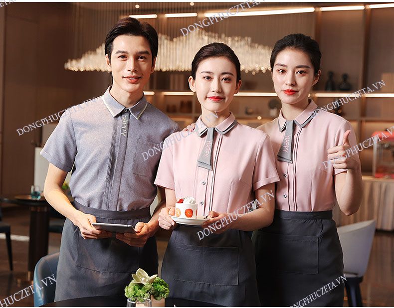 Mẫu áo đồng phục nhân viên nhà hàng Nhà hàng SUMO Chef