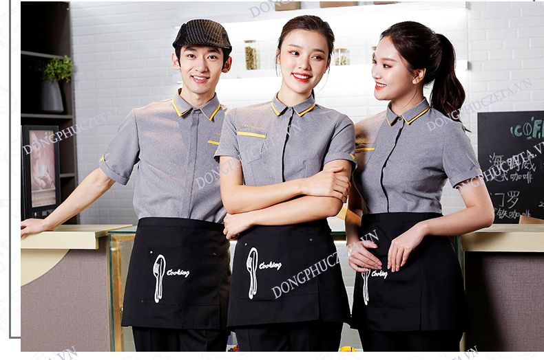 đồng phục nhà hàng ăn uống