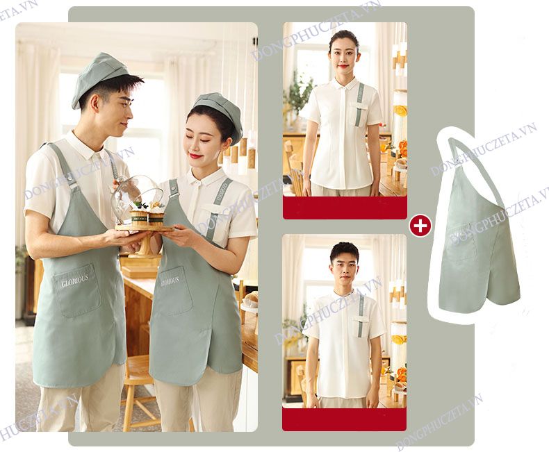 áo đồng phục nhà hàng